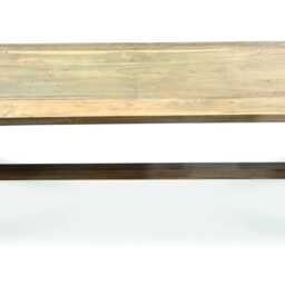 Reclaimed Teak Backless Bench 120cm Wide - thumbnail 3