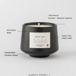 Comfort/Cinnamon Spirit Teacup Candle 100% Natural Botanical - thumbnail 2
