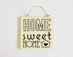 Home Blessing Phrase Plaque Housewarming Saying Sign Thoughtful New Friends Family Gift - thumbnail 1