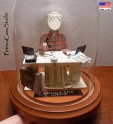 Outdoorsman Conservation Nature Business Card Sculpture - thumbnail 1