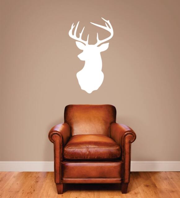 Deer Wall Decal, Mount Wall Decal, Vinyl Sticker, Stickers - image 1