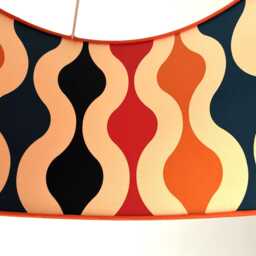 "Lampshade ""Colorful-Saturated Orange" - thumbnail 4
