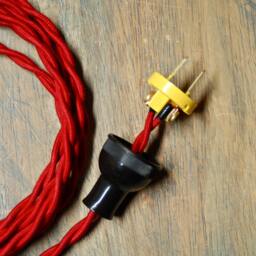 Vintage Style 2 Prong Electrical Plug Black Brown Or White. Top Quality Supplies For Your Handmade Lighting, Lamps, Pendants Etc - thumbnail 3