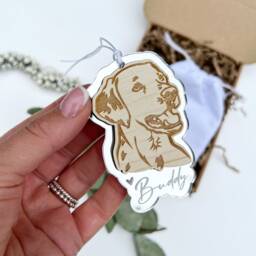 Dalmatian Christmas Ornament, Personalised Decoration, Owner Gift, Gifts - thumbnail 2