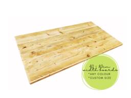 Diy, Rectangular Dining Table Top, Desk Bench Solid Pine Top Only - thumbnail 1