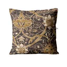 William Morris Montreal Cushion Cover Arts & Crafts Linen Pillow - thumbnail 2