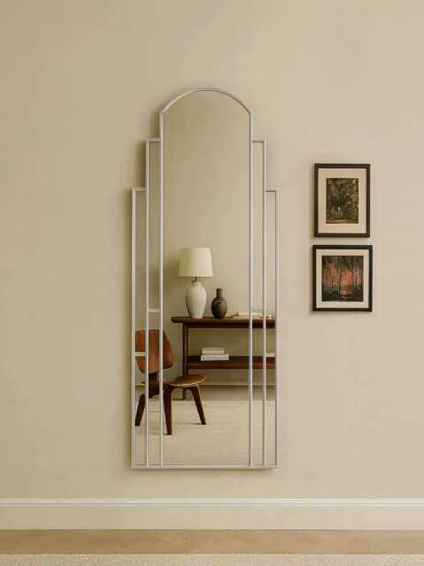 Art Deco Full Length Mirror Handmade Hallway Dressing Room Mirror - image 1