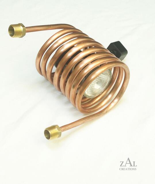 Track Light, Distillery, Head, Copper Coil Condenser. Immersion Chiller - image 1