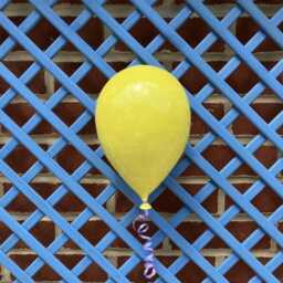 Handmade Ceramic Balloon Wall Decoration - Unique Home Decor Indoor & Outdoor All Weather Display Art - thumbnail 2