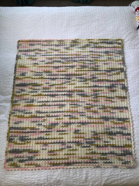 Crochet Girl Baby Blanket - image 1