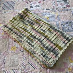 Crochet Girl Baby Blanket - thumbnail 4
