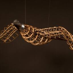 Passenger Pigeon Sculpture - One- Model Airplane Style Bird - thumbnail 3