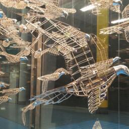 Passenger Pigeon Sculpture - One- Model Airplane Style Bird - thumbnail 4