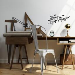 Bon Voyage Vinyl Wall Decal - Travel Quote Sticker - thumbnail 2