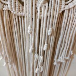 Large Macrame Wall Hanging Boho Tapestry Headboard, 34 - thumbnail 3