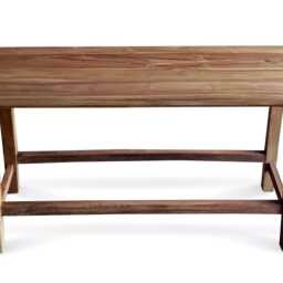 Reclaimed Teak Console Table 120cm Wide - thumbnail 4