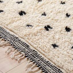 Authentic Moroccan Rug, Beni Ourain Rug 8x12 Ft - thumbnail 4