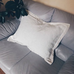 Oxford Home Decor Linen Pillow Covers, Bedroom Decor, Body Cover, Farmhouse Pillow, Throw Pillows, Floor Denim Bedding - thumbnail 3