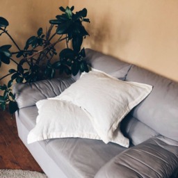 Oxford Home Decor Linen Pillow Covers, Bedroom Decor, Body Cover, Farmhouse Pillow, Throw Pillows, Floor Denim Bedding - thumbnail 2