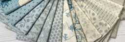 Vintage Floral Fitted Crib Sheet Blue Country Heritage Print - thumbnail 2