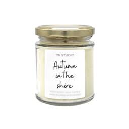 Autumn in The Shire Bookish Literary Candles, Fandom Candles, Book Lover Gifts, Gifts For Readers, Mystery, Fantasy, Fiction - thumbnail 2