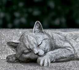 Garden Kitty Sculpture Concrete Cat Figurine Stone Kitten Statue Outdoor Pet Decoration Cement Ornament Kitty Lover Gift Animal Art - thumbnail 1