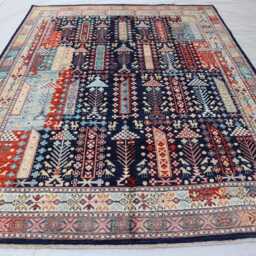 6'6x8'2 Ft Handmade Medallion Wool Rug, Mamluk New Design Area Afghan Farmhouse Luxury Bedroom Livingroom Office D??cor Carpet - thumbnail 2