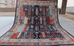 6'6x8'2 Ft Handmade Medallion Wool Rug, Mamluk New Design Area Afghan Farmhouse Luxury Bedroom Livingroom Office D??cor Carpet