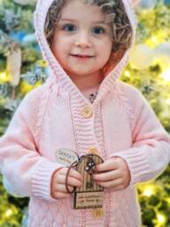 Personalised Santa's Magic Key - Christmas Decoration Keepsake Children's Fairy Door - thumbnail 1