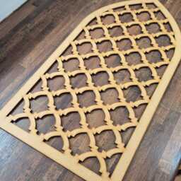 Laser Cut Cathedral Arch Wall Panel Gothic Home Decor, Mdf Sculpture 013 - thumbnail 2