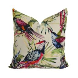 Pierre Frey - Vol D Oiseaux Tropical Stunning Designer Cushion Cover Pillow Throw Home Decor - thumbnail 2