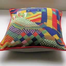 Liberty Collier Campbell, Bauhaus, Vintage Late 60S, Cotton Cushion Cover, Throw Pillow Homeware Decor - thumbnail 2