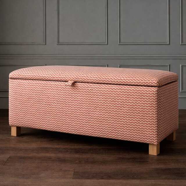 Ottoman in Linwood Bolero Spice - image 1