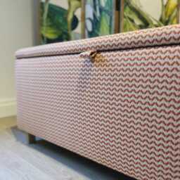 Ottoman in Linwood Bolero Spice - thumbnail 3