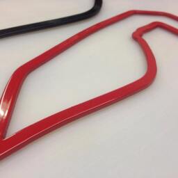 steel Race Track Wall Art, Garage Decor, Man Cave Art - thumbnail 2