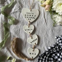 Personalised Mothers Day Gift, Mother's Plaque, Gifts For Mum, Mother Wall Hanging, Mum Keepsake, New Mummy Present, Sign - thumbnail 3