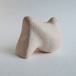 Ceramic Sculpture - Dove, Raku Ceramics, Natural, White Bird, Art, Poultry, Christmas Present, Original Gift, Bird Collection, Garden - thumbnail 4