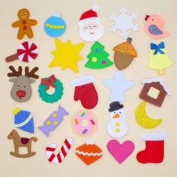 Felt Christmas Tree Advent Calendar For Kids - Fun Holiday Countdown Minimoms - thumbnail 4