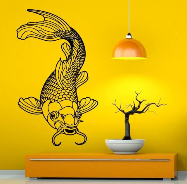 Fish Wall Decal Ocean Sea Water Animals Vinyl Sticker Home Art Decor - 2Fi2Sh - image 1