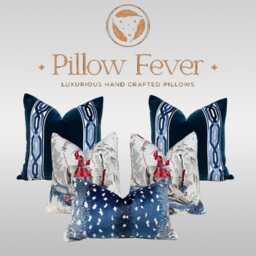 Velvet Pillow in Midnight Blue With Woven Trim, Lumbar Throw Pillow, Designer Sham, Plush Cushion Cover - thumbnail 2