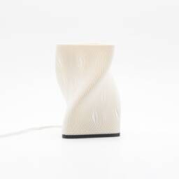 Triadica Table Lamp Unique 3D Printed Design, Corn Pla Body - thumbnail 2