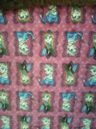 Elsa & Anna Double Sided Flannel Baby Blanket - thumbnail 1