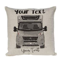 Personalised Swift Motorhome Camper Van Cushion Cover, Choice Of Colours By Inspired Creative Design - thumbnail 1