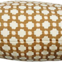 Schumacher Betwixt Pillow Cover Biscuit Tan Geometric Throw - thumbnail 2
