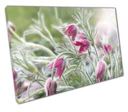 Wild Flowers Canvas Print Ready To Hang Wall Art For Home Office Decor - thumbnail 1