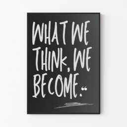 Modern Greek-Inspired 3-Piece Poster Set - Minimalist Sculpture Illustrations & Motivational Typography Wall Art/Physical - thumbnail 3