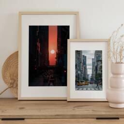 Framed Photo Print Custom Portrait & Landscape, White Mount - thumbnail 3