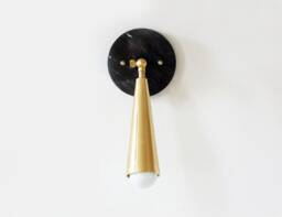 Bathroom Brass Modern Wall Sconce Marble Light Vanity Lighting Kitchen