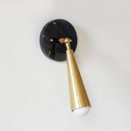 Bathroom Brass Modern Wall Sconce Marble Light Vanity Lighting Kitchen - thumbnail 3