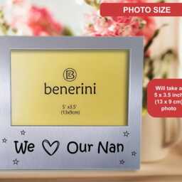We Love Our Nan Photo Frame - Picture Present Gift For - thumbnail 3